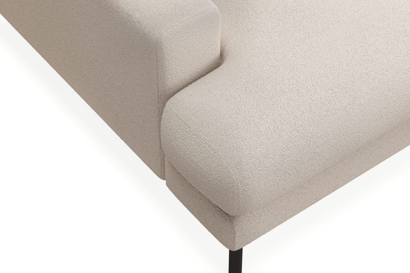 Menard Premium Lænestol i Bouclé - Lys Beige - Møbler - Stoler - Lenestoler