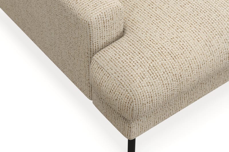 Menard Premium Lænestol i Chenille - Beige - Møbler - Stoler - Lenestoler
