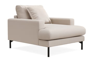 Menard Premium Lænestol i Bouclé - Lys Beige - Møbler - Stoler - Lenestoler