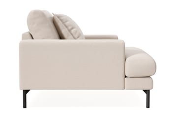 Menard Premium Lænestol i Bouclé - Lys Beige - Møbler - Stoler - Lenestoler