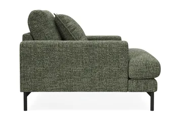 Menard Premium Lænestol i Chenille - Grøn - Møbler - Stoler - Lenestoler