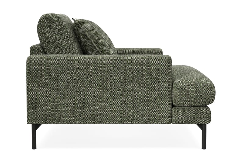 Menard Premium lenestol i chenille - Grønn - Møbler - Stoler - Lenestoler