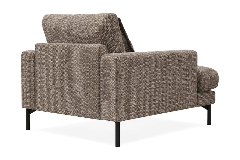 Menard Premium Lænestol i Chenille - Brun - Møbler - Stoler - Lenestoler
