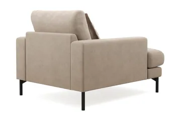 Menard Premium lenestol i stoff - Beige - Møbler - Stoler - Lenestoler