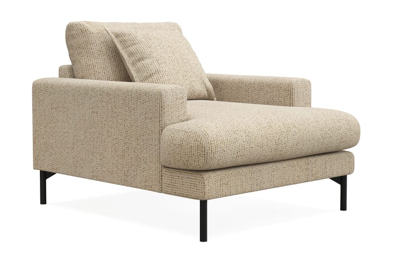 Menard Premium Lænestol i Chenille - Beige - Møbler - Stoler - Lenestoler