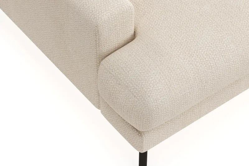 Menard Premium lenestol i chenille - Lysbeige - Møbler - Stoler - Lenestoler
