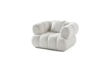 Mississauga Lenestol - Hvit - Møbler - Stoler - Lenestoler