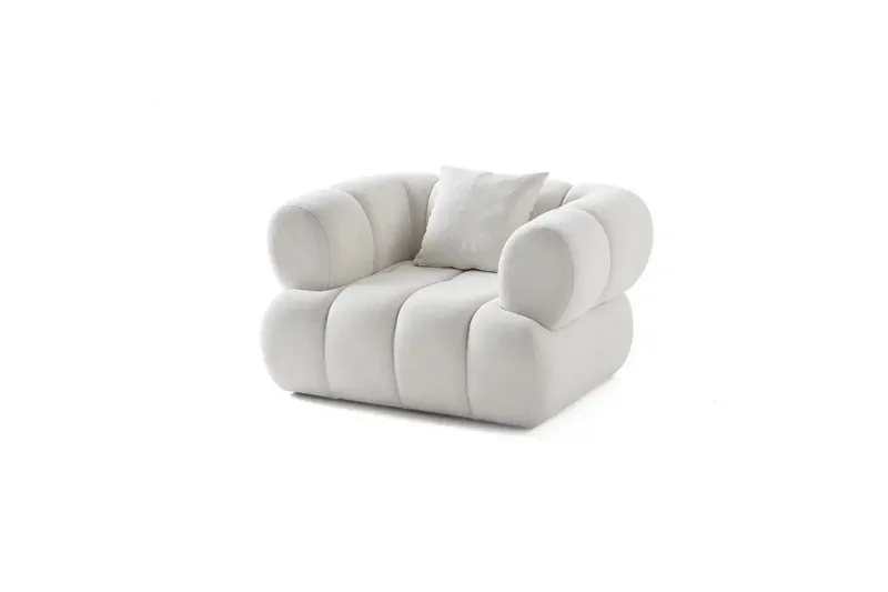 Mississauga Lenestol - Hvit - Møbler - Stoler - Lenestoler