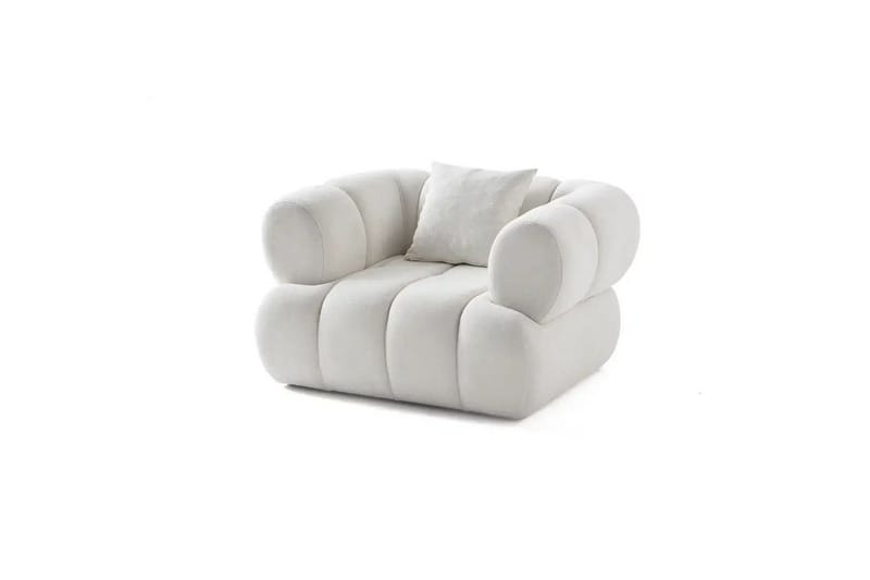 Mississauga Lenestol - Hvit - Møbler - Stoler - Lenestoler