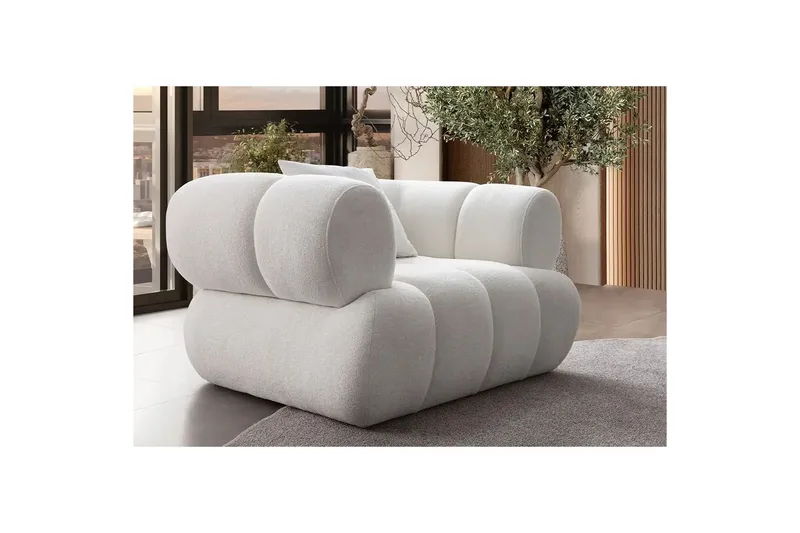 Mississauga Lenestol - Hvit - Møbler - Stoler - Lenestoler