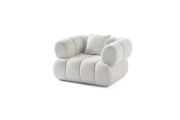 Mississauga Lenestol - Hvit - Møbler - Stoler - Lenestoler