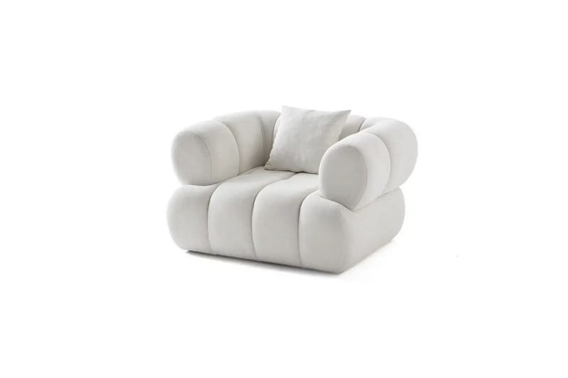 Mississauga Lenestol - Hvit - Møbler - Stoler - Lenestoler