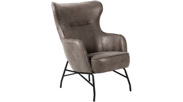 Morvella lenestol - Grå - Møbler - Stoler - Lenestoler