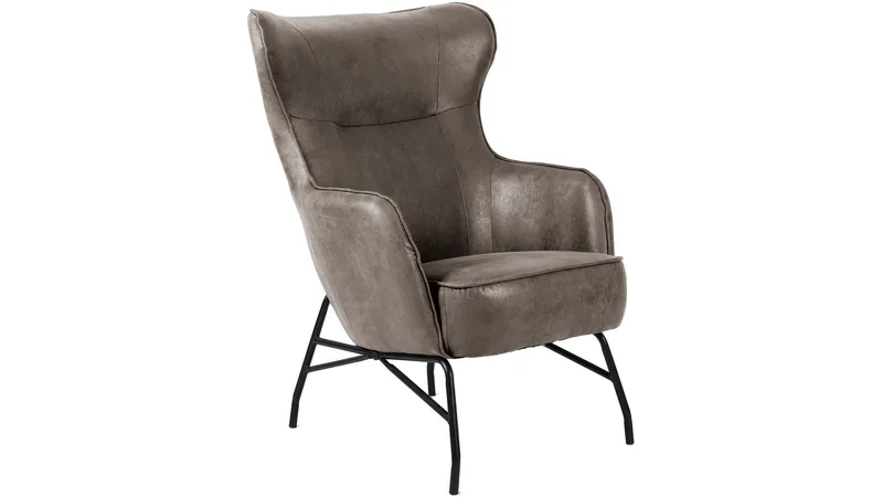 Morvella lenestol - Grå - Møbler - Stoler - Lenestoler