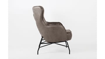 Morvella lenestol - Grå - Møbler - Stoler - Lenestoler