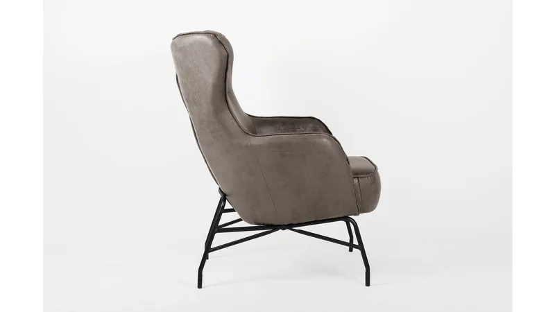 Morvella lenestol - Grå - Møbler - Stoler - Lenestoler - Ørelappstol