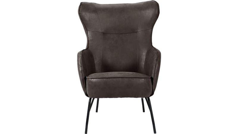 Morvella lenestol - Mørkgrå - Møbler - Stoler - Lenestoler - Ørelappstol