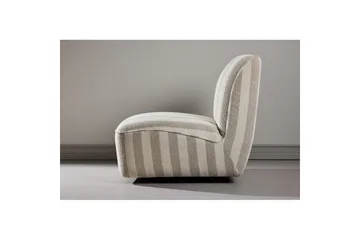 My Moderne Lenestol i Bouclé - Beige - Møbler - Stoler - Lenestoler