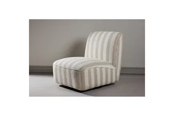 My Moderne Lenestol i Bouclé - Beige - Møbler - Stoler - Lenestoler