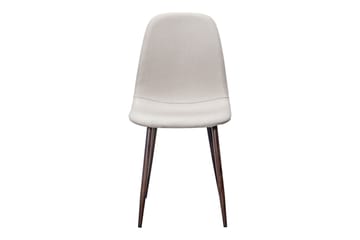 Naira Spisestol - Beige/Metallben Valnøtt - Møbler - Stoler - Spisestuestoler & kjøkkenstoler