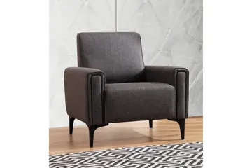 Naoko Lenestol - Mørkegrå - Møbler - Stoler - Lenestoler