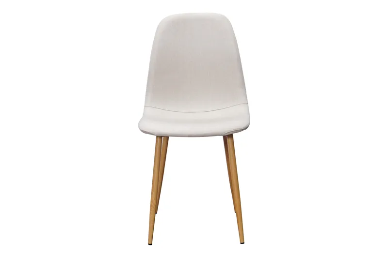 Nibe Spisestol - Beige/Metallben Eik - Møbler - Stoler - Spisestuestoler & kjøkkenstoler