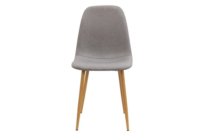 Nibe Spisestol - Grå/Metallben Eik - Møbler - Stoler - Spisestuestoler & kjøkkenstoler