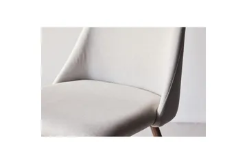 Night Spisestol i Stoff - Beige - Møbler - Stoler - Spisestuestoler & kjøkkenstoler