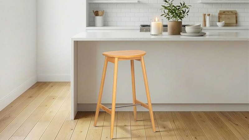 Norden Barstol 76 cm - Eik - Møbler - Stoler - Barstol