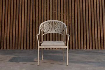 Paros spisestol utendørs - Beige - Møbler - Stoler - Spisestuestoler & kjøkkenstoler