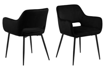 Pelaw Lenestol - Svart - Møbler - Stoler - Spisestuestoler & kjøkkenstoler