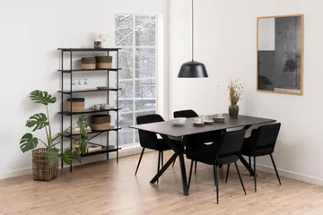 Pelaw Lenestol - Svart - Møbler - Stoler - Spisestuestoler & kjøkkenstoler