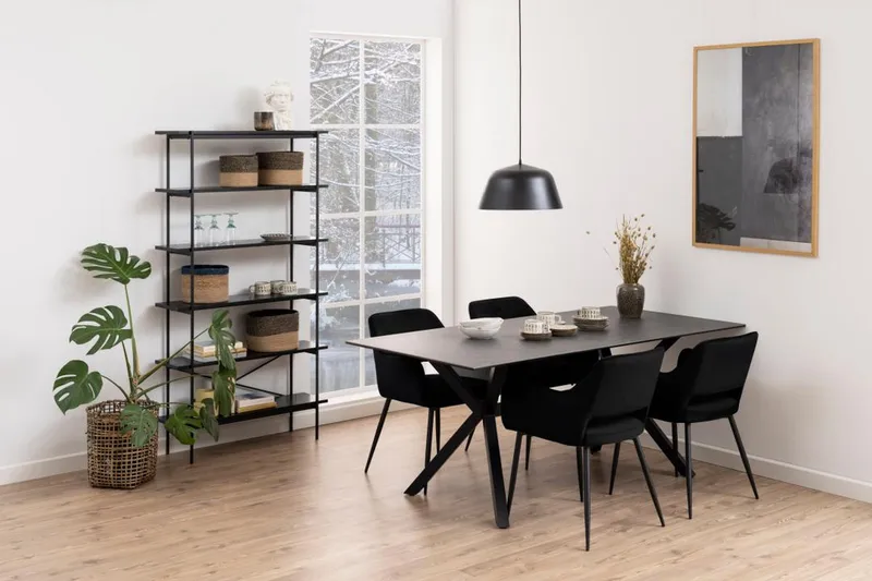 Pelaw Lenestol - Svart - Møbler - Stoler - Spisestuestoler & kjøkkenstoler