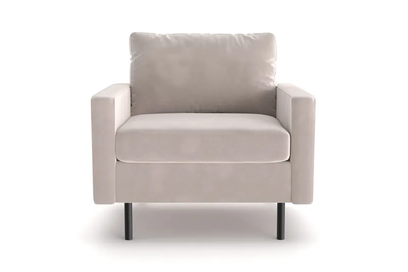 Peppe Manchester Lenestol 76 cm bred - Beige - Møbler - Stoler - Lenestoler - Klubblenestol