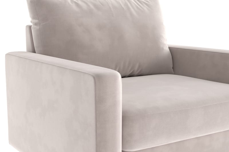 Peppe Manchester Lenestol 76 cm bred - Beige - Møbler - Stoler - Lenestoler - Klubblenestol