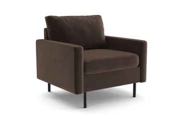 Peppe Manchester Lenestol 76 cm bred - Brun - Møbler - Stoler - Lenestoler