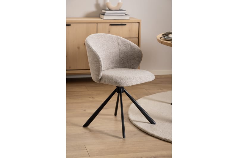 Ranu Spisestol - Beige - Møbler - Stoler - Spisestuestoler & kjøkkenstoler