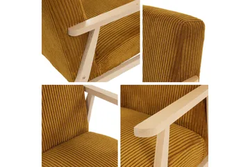 Retro Lenestol - Beige - Møbler - Stoler - Lenestoler