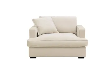 Rossita lyx Ekstra dyp Lenestol - Beige Chenille - Møbler - Stoler - Lenestoler