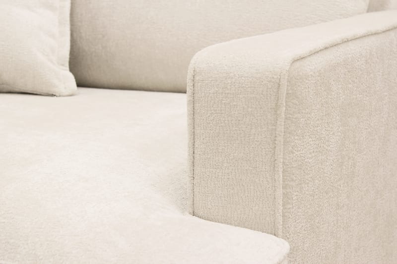 Rossita lyx Ekstra dyp Lenestol - Beige Chenille - Møbler - Stoler - Lenestoler