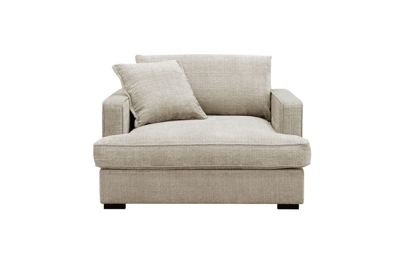 Rossita lyx Ekstra dyp Lenestol - Beige Chenille - Møbler - Stoler - Lenestoler