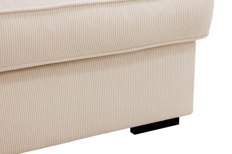 Rossita lyx Ekstra dyp Lenestol - Beige Kordfløyel - Møbler - Stoler - Lenestoler