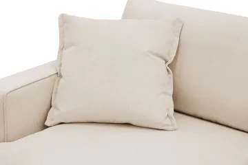 Rossita lyx Ekstra dyp Lenestol - Beige Kordfløyel - Møbler - Stoler - Lenestoler