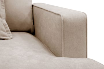 Rossita lyx Ekstra dyp Lenestol - Beige Stoff - Møbler - Stoler - Lenestoler