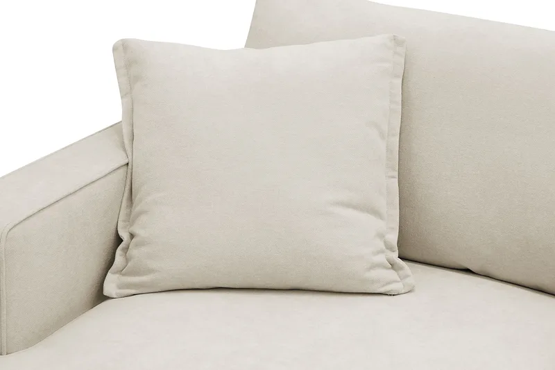 Rossita lyx Ekstra dyp Lenestol - Beige Stoff - Møbler - Stoler - Lenestoler