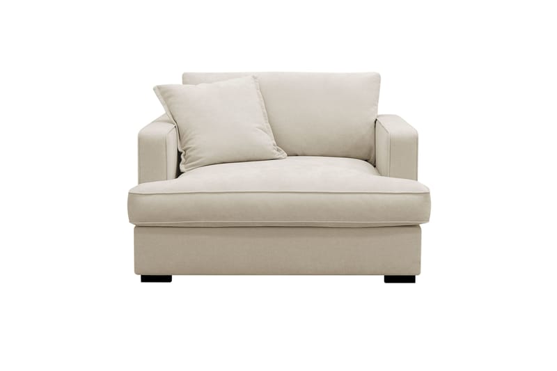 Rossita lyx Ekstra dyp Lenestol, Beige Stoff