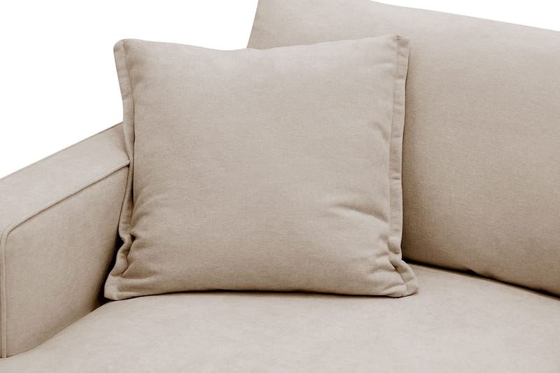 Rossita lyx Ekstra dyp Lenestol - Beige Stoff - Møbler - Stoler - Lenestoler