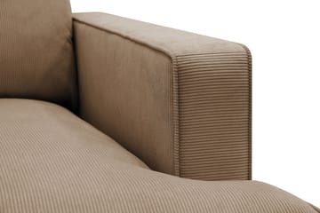 Rossita lyx Ekstra dyp Lenestol - Brun Kordfløyel - Møbler - Stoler - Lenestoler