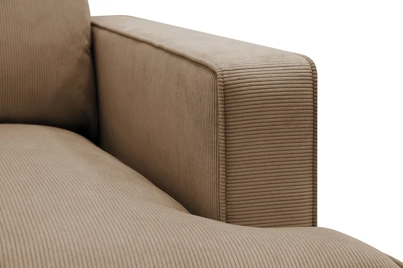 Rossita lyx Ekstra dyp Lenestol - Brun Kordfløyel - Møbler - Stoler - Lenestoler