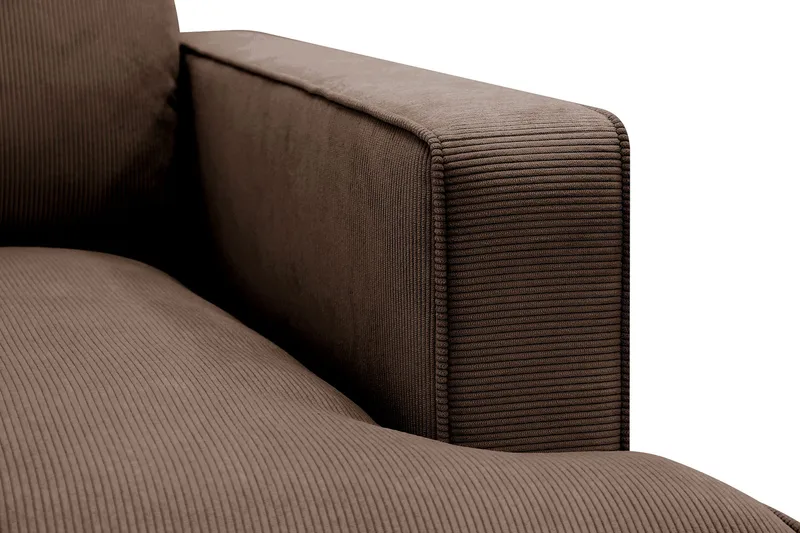 Rossita lyx Ekstra dyp Lenestol - Brun Kordfløyel - Møbler - Stoler - Lenestoler